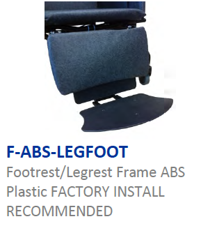ABS= Footrest