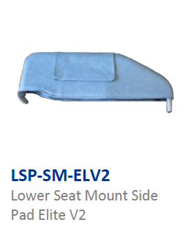 Lower side pads Seat mounted Version