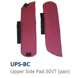 Upper side pads Centric