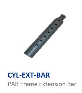 Cylinder extension bar